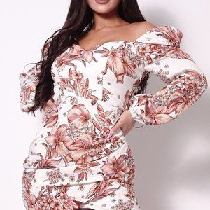 Balloon Sleeve Front dress